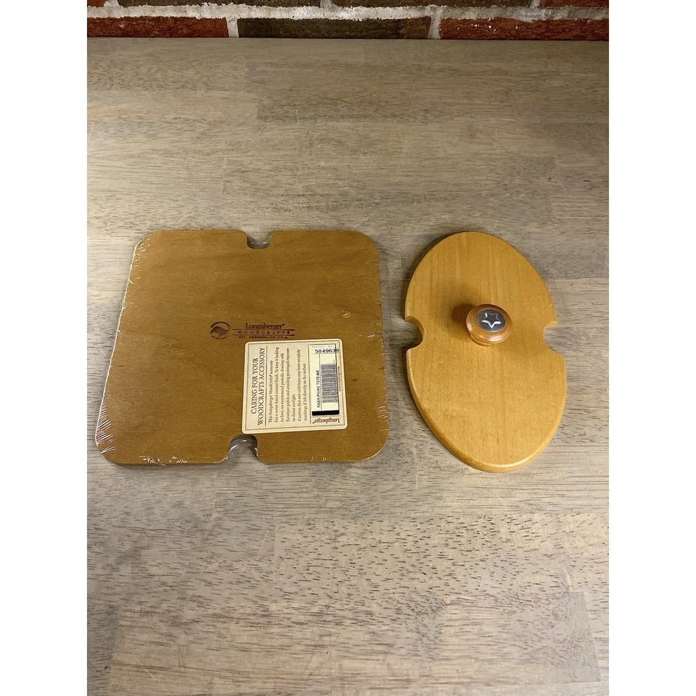 Longaberger 2000 Century Celebration Cheers Basket Lid & Picnic Riser Tote